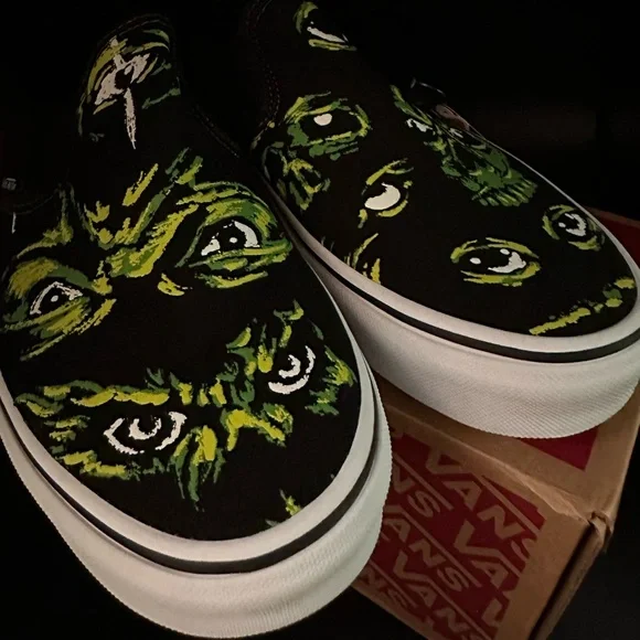Vans | Shoes | New 7 Vans Glow In The Dark Slip On Classic  display picture 1